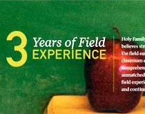 Holy Family University Website Design and Graphic Design by Taylor Design, a Graphic Design, Web Design, Logo Design, and Marketing Studio in Stamford, Connecticut